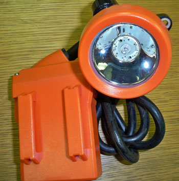 Dual LED Cap Lamp with Lithium Ion Battery & Charger
