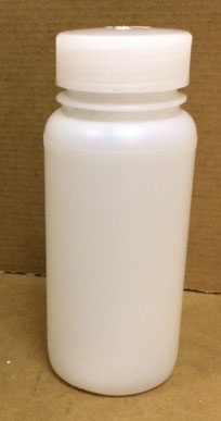 250ml (8oz) Plastic HDPE Wide Mouth bottle