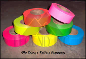 Taffeta Flagging Tape Lime-Glo