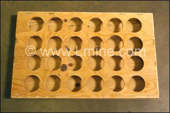 Extra Crucible Pallet, wood (4x6)