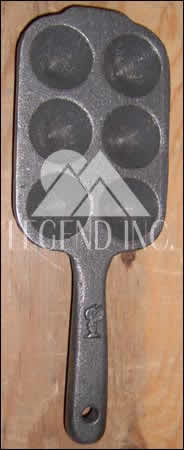 Cast Iron Conical Assay Mold, 6 depression (3X2)