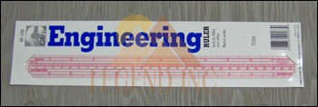 C-thru M-100 Engineers Combo Scale Ruler - 12"/30cm