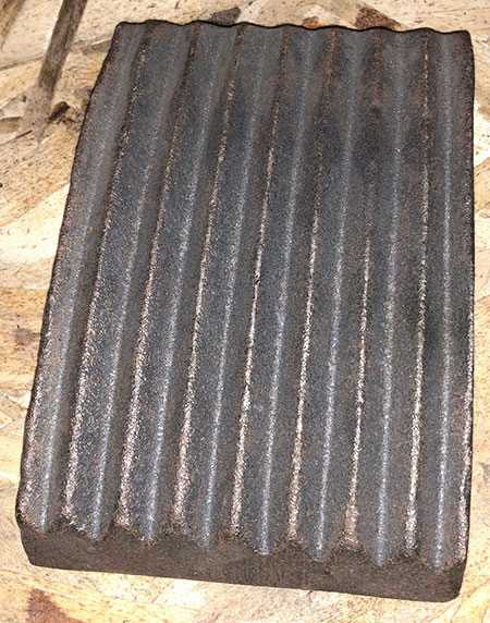 Morse 2.25x3.5" Movable Jaw Plate