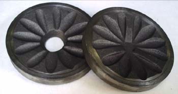 UA 81-82 Grinding Plates, phosphorous carbon steel