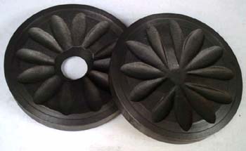 UA 94-95 Grinding Plates, super-iron, wear-resistant