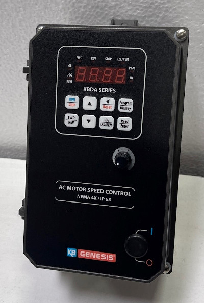VFD /Digital Tachometer for D-12 "KB" w/housing (less line filter)