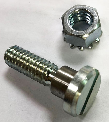 Nut/Bolt for Roller Wheel for MK5000 Saw - Click Image to Close