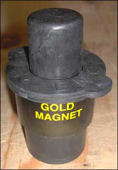Gold Plunger Magnet