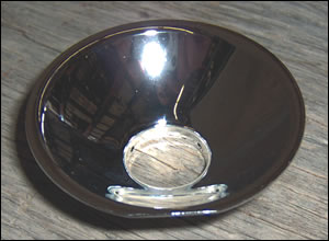 Polished Reflector for Mark II Wheat Lamp