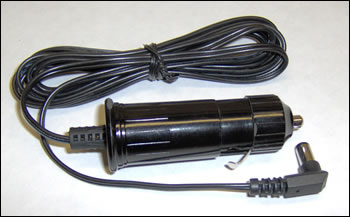 12V Car Adapter for Rechargeable UV Lamp - UVSL-26P - Click Image to Close