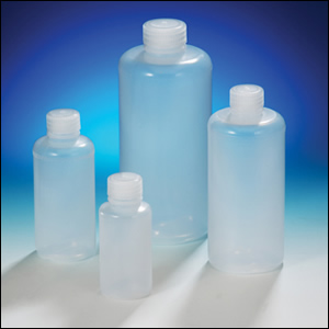 250 ml (8oz) Plastic LDPE Narrow Mouth Bottle - Click Image to Close