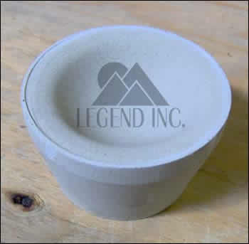 White HDPE Plastic Bowl Scraper - 5 1/8L x 3 7/8H