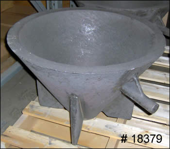 19" Conical Slag Mold - Click Image to Close