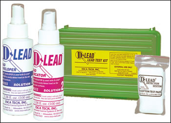 Swipe Testing Kit for Lead Dust - Click Image to Close