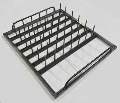 Crucible Tray for Pot Rack - Click Image to Close