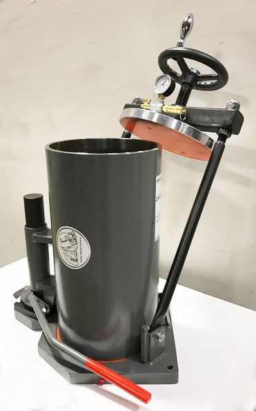 Pressure Filter w/Barrel Lift, 10"/6 gal