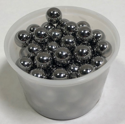 3/4 inch Stainless Steel grinding balls 5 Pounds - Click Image to Close