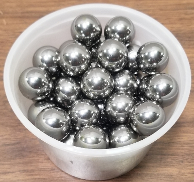 7/8 inch Steel grinding balls 5 Pounds