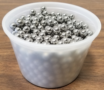 3/8 inch Steel grinding balls 5 pounds