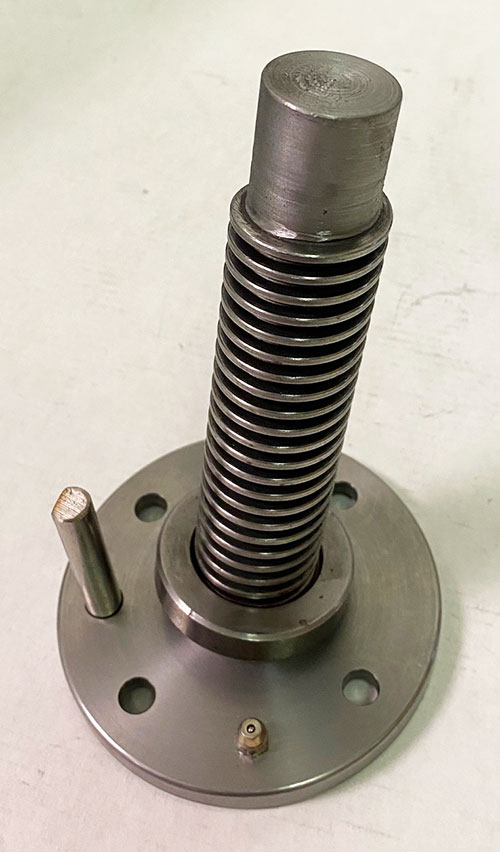 Acme 1.25" Screw Assembly w/Flange - Click Image to Close