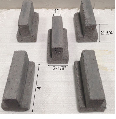 Hearth Riser for 810 furnace (set of 5) - Click Image to Close