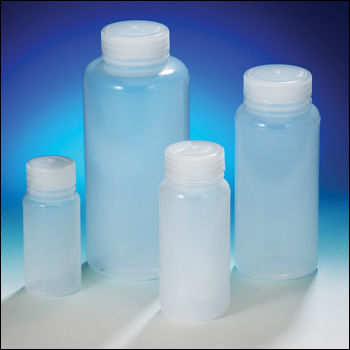 125 ml ( 4 oz ) Plastic LDPE Wide Mouth Bottle