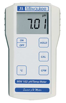 Portable pH/Temp Meter & Probe - Click Image to Close