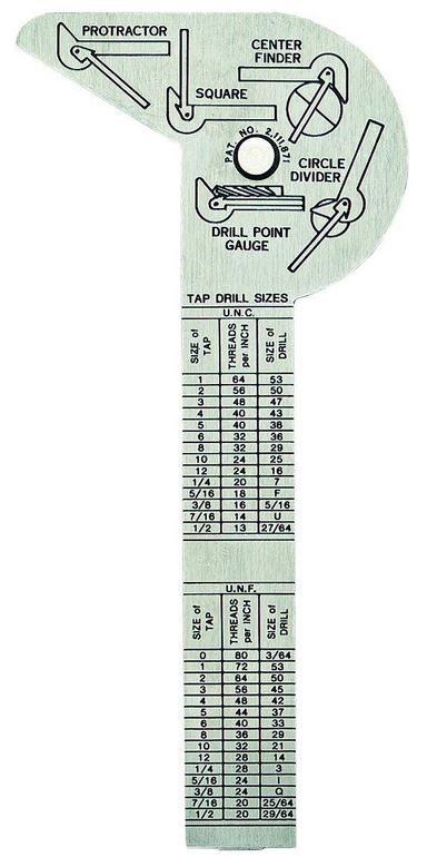 Core Orientation Protractor Rule and Gage - Click Image to Close