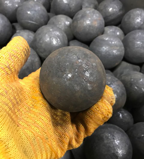 3" Forged Steel Grinding Balls 25 Pounds - Click Image to Close