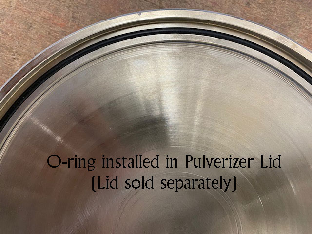 250 ml pulverizer lid O-Ring - Click Image to Close
