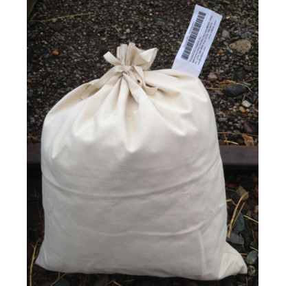 14"x20" 10oz Duck Canvas Bag (Tie-Tape)-bundle of 25
