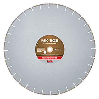 20" MK303 Segmented Rim Diamond Blade - Hard