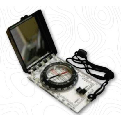 Folding Map Compass