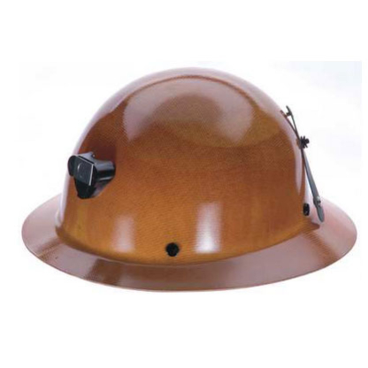 MSA Skullgard Hard Hat with Pinlock Suspension & Lamp Bracket