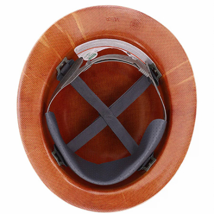 MSA Skullgard Hard Hat with Pinlock Suspension & Lamp Bracket - Image 3