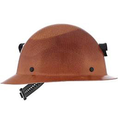 MSA Skullgard Hard Hat with Pinlock Suspension & Lamp Bracket - Image 2