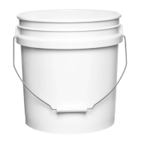 2 Gallon Plastic Bucket without Lid