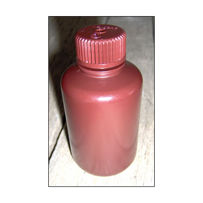 125ml (4oz) Amber Narrow Mouth HDPE Sample Bottles