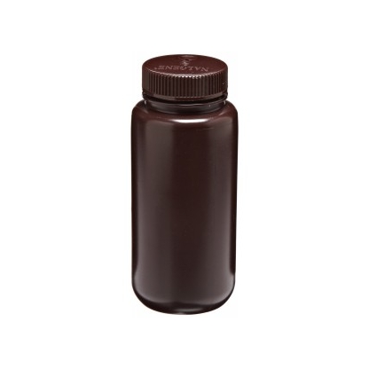 Nalgene Amber Bottle WM HDPE 250 ml