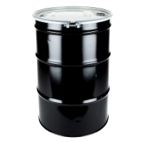 Reconditioned 55 Gal. Metal Drum - Open Head with Lid & Ring - UN1A2/Y1.2/100