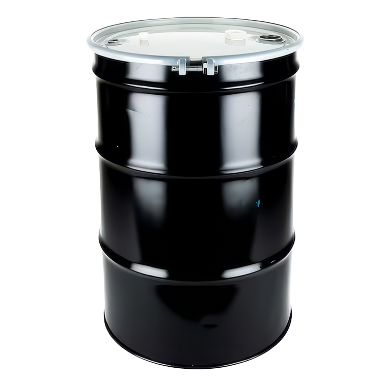 Reconditioned 55 Gal. Metal Drum - Open Head with Lid & Ring - UN1A2/Y1.2/100