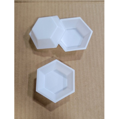 Antistatic Hexagonal Weighing Boat Med. Pack 500