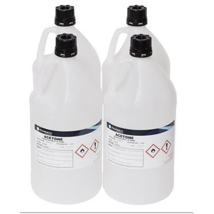 Acetone UHPLC 1 Gallon Reagent pack of 4
