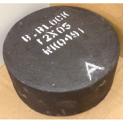 SiC Base Block  -  12" x 5"