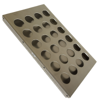 6 x 4 Crucible Pallet - Aluminum - 27" x 17" x 3"