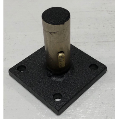 Crucible Mixer Axle w/mounting Plate (Keyed) for Large Mixer 50PF