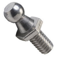 Ball stud for crucible mixer shock