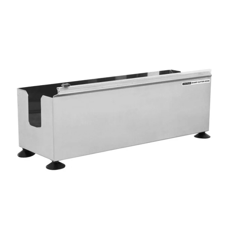 18" Poly Film Dispenser & Cutter -  Stainless Steel - Image 3