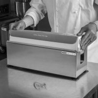 18" Poly Film Dispenser & Cutter -  Stainless Steel