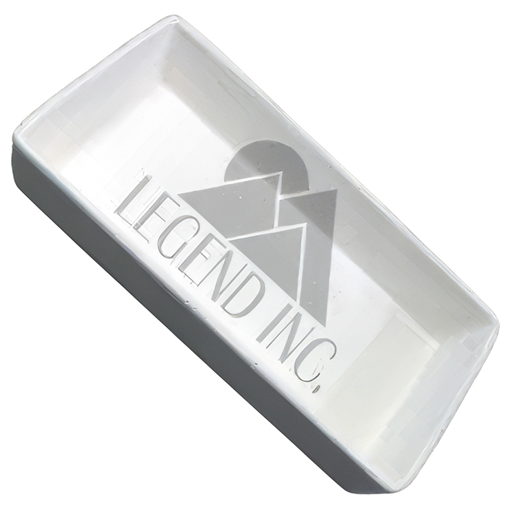 Small Rectangular Fused Silica Roasting Dish 8-1/2" x 4-1/4" x 1-7/8"